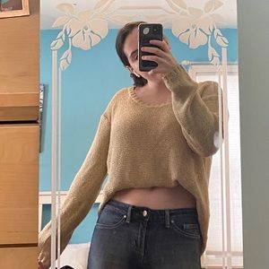 Tan sweater